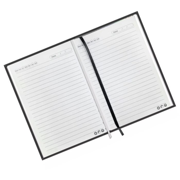 AGENDA PERMANENTE SOCIAL AZUL MARINHO EXECUTIVA A5 15X22 COURO SINTETICO - WINCY - Image 6