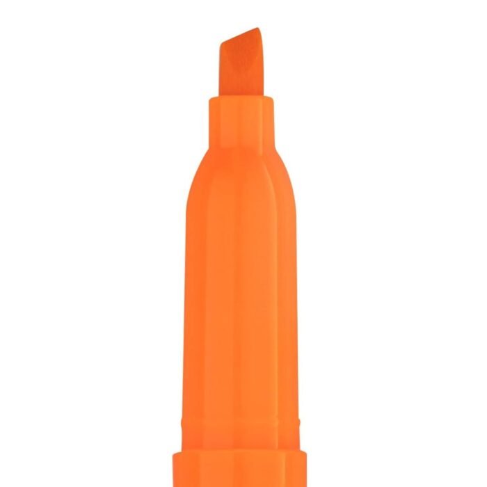 CANETA MARCA TEXTO COR LARANJA FLUORESCENTE CX 12 UNIDADES - LEONORA - Image 8