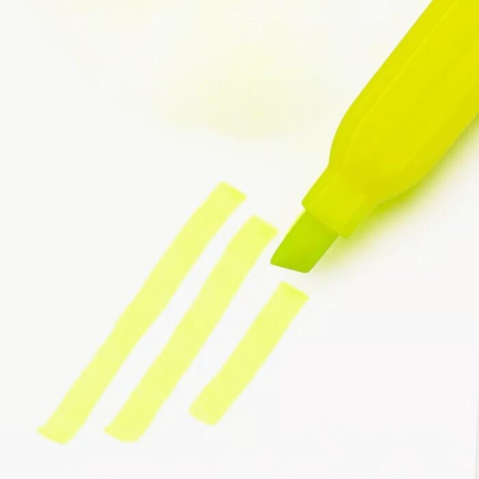 CANETA MARCA TEXTO FLUORESCENTE COR AMARELO - BRW - Image 5