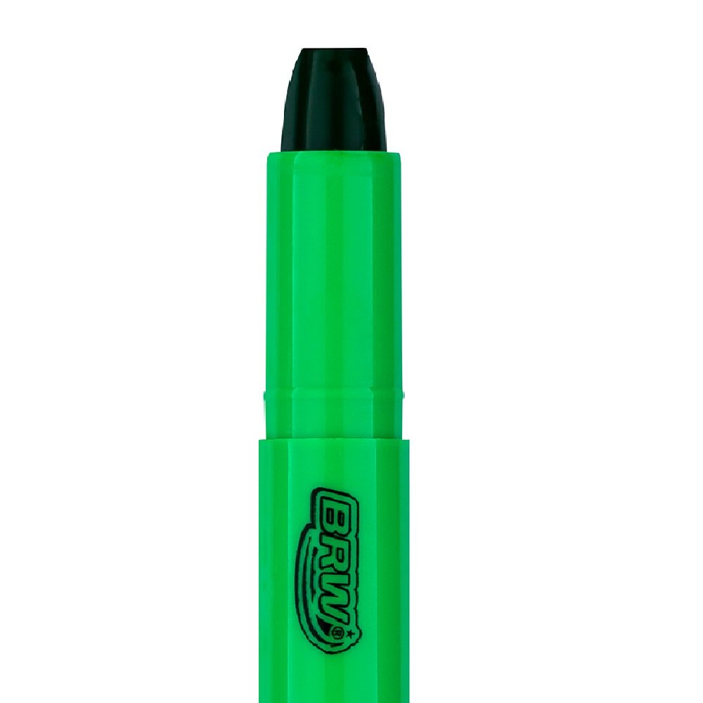 CANETA MARCA TEXTO EM GEL RETRATIL COR VERDE FLUORESCENTE - BRW - Image 4