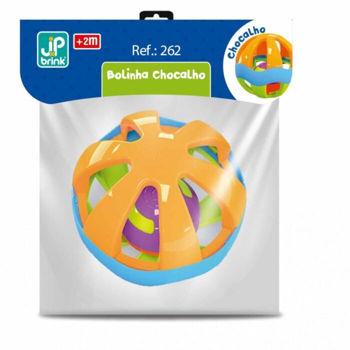 CHOCALHO BOLINHA COLORIDA PARA BEBES - JXP BRINK - Image 2