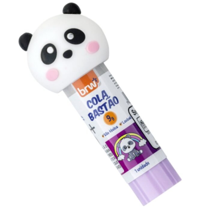 COLA EM BASTÃO COM PONTEIRA TEMATICA JOYFUL PANDA PANDINHA 9G - BRW - Image 4