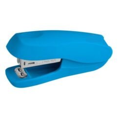 GRAMPEADOR PLASTICO PARA 20FLS BASE 12CM AZUL NEON - WINCY