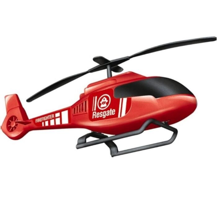 KIT DE BOMBEIRO HELICOPTERO E CAMINHÃO COLEÇÃO FORCES RESGATE - ZUCA TOYS - Image 4