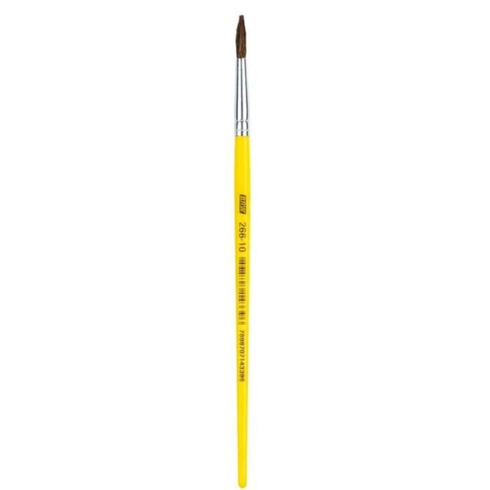 PINCEL ESCOLAR REDONDO MODELO 266-10 CABO CURTO KIT 12 UNIDADES - BRW - Image 2