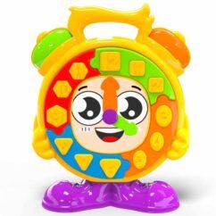 RELOGIO DIDATICO COLORIDO PARA BEBES - JXP BRINK