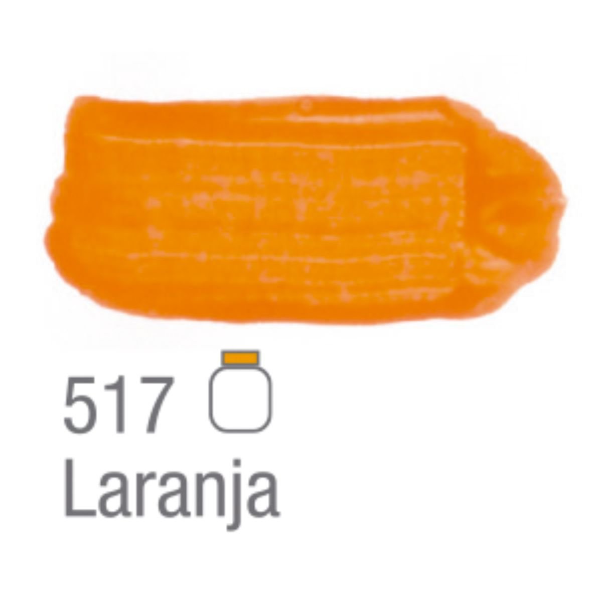 TINTA GUACHE LARANJA 15ML CX COM 12 UNIDADES - ACRILEX - Image 5
