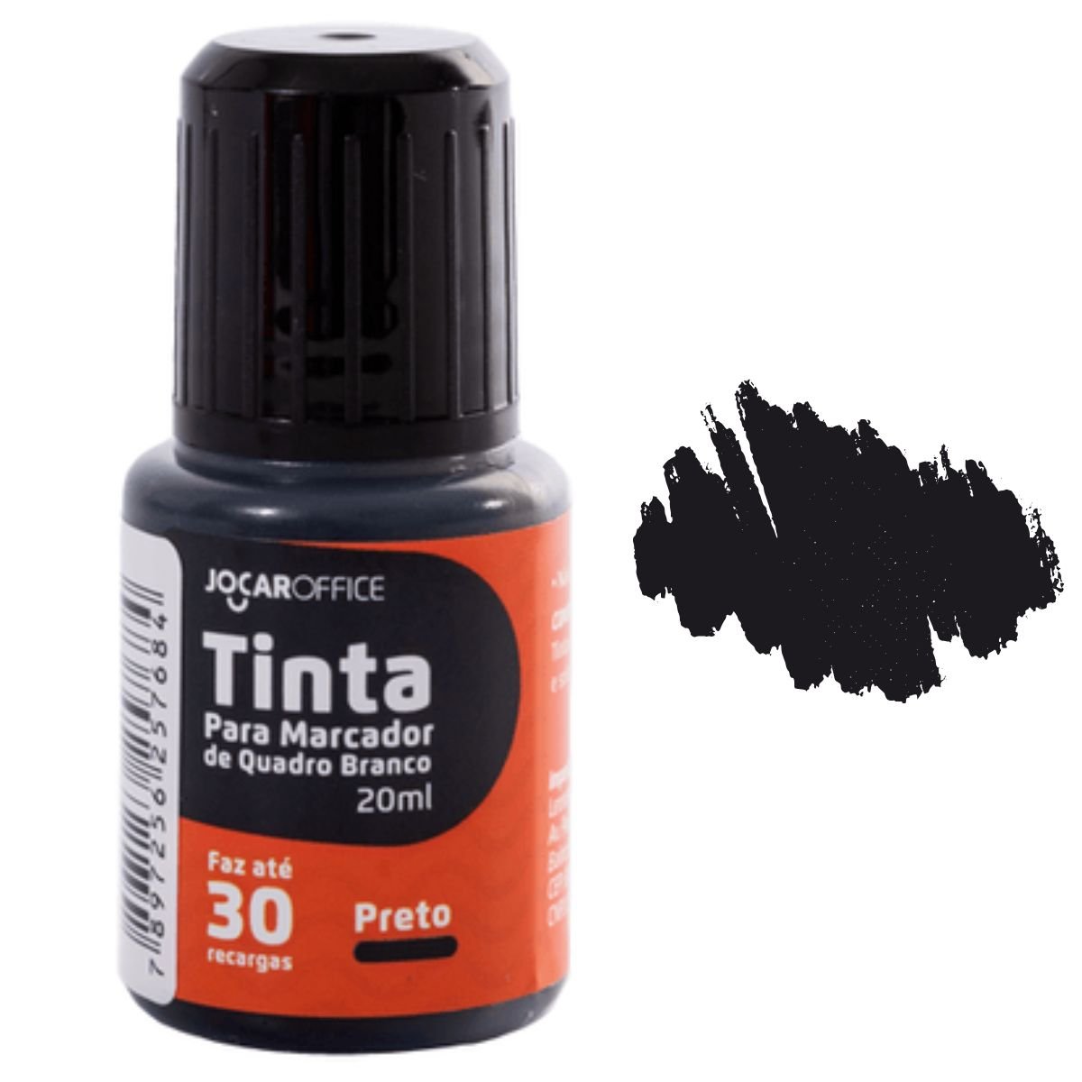 TINTA MARCADOR QUADRO BRANCO PRETO 20ML CX 12 UNIDADES - LEONORA - Image 2