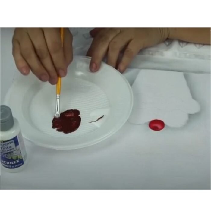TINTA PARA TECIDO FOSCA ROSA 37ML 537 - ACRILEX - Image 5