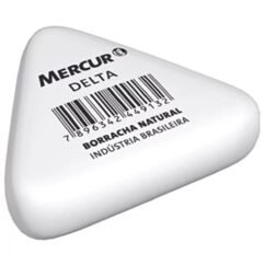 BORRACHA BRANCA TRIANGULAR DELTA 1 UNIDADE - MERCUR