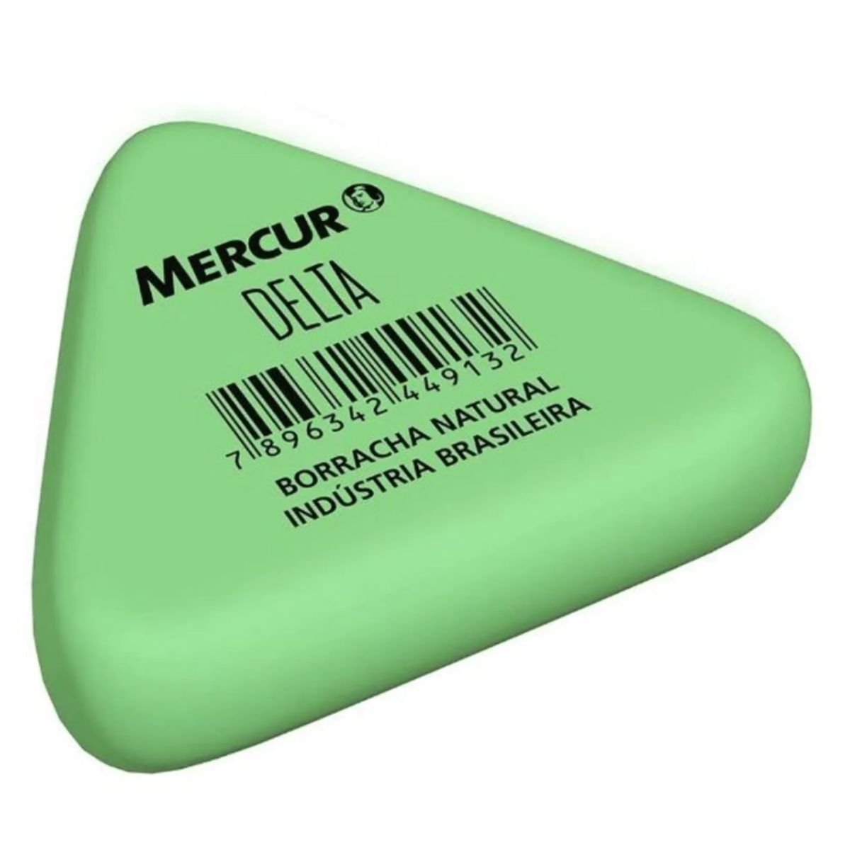 BORRACHA COLOR TRIANGULAR DELTA 1 UNIDADE - MERCUR - Image 3