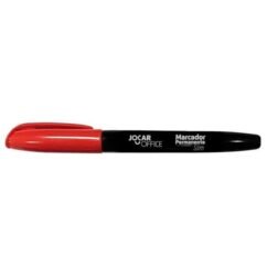 CANETA MARCADOR PERMANENTE MULTIUSO SLIM VERMELHO - LEONORA