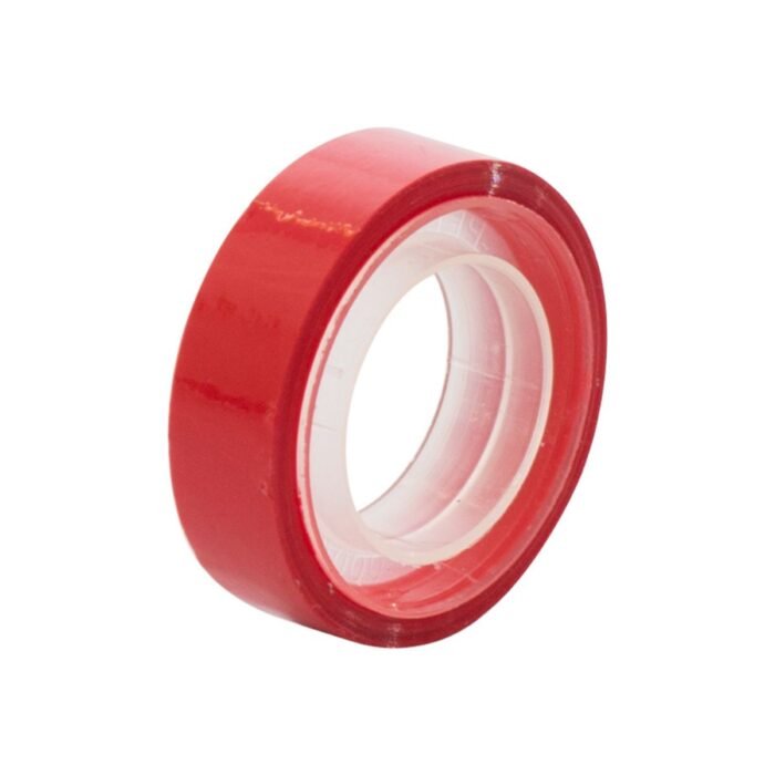 FITA ADESIVA COLORIDA ESCOLAR VERMELHO 12X10M KIT 10 UNIDADES - FIT PEL - Image 3