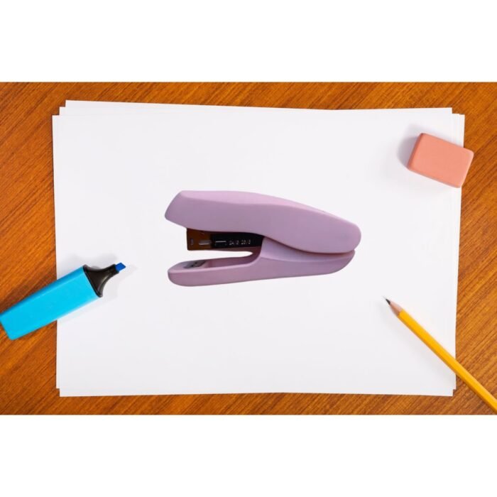 GRAMPEADOR PLASTICO 10CM TOM PASTEL PARA 15 FOLHAS - WINCY - Image 4