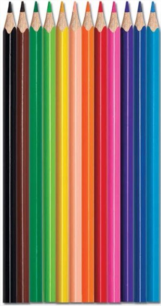 LAPIS DE COR TRIANGULAR COLOR PEPS CLASSIC 12 CORES - MAPED - Image 2