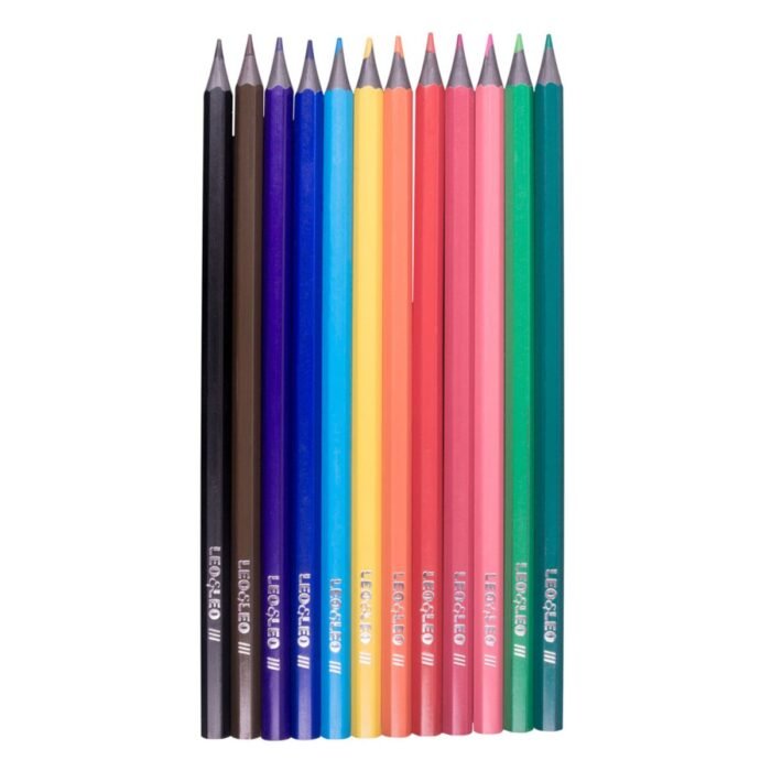 LAPIS DE COR SEXTAVADO LINHA ECO 12 CORES - LEONORA - Image 2