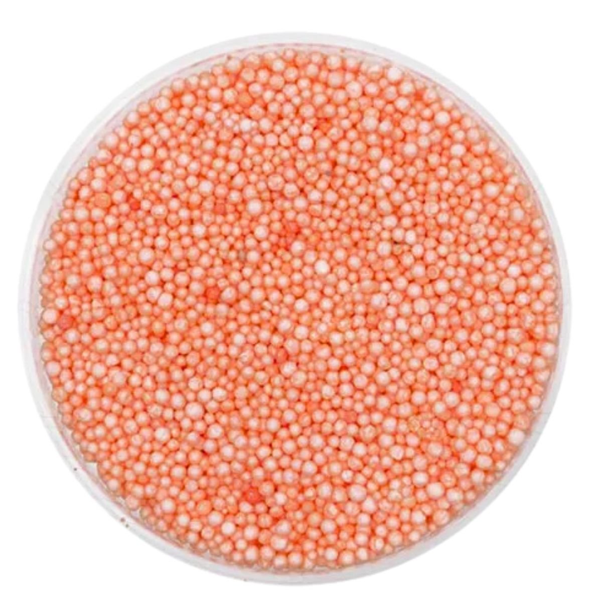 PEROLA DE ISOPOR EPS BOLINHA BOLA LARANJA POTE 750ML - STYROFORM - Image 2