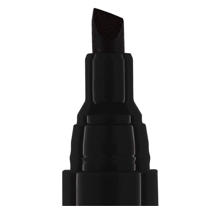 PINCEL ATOMICO MARCADOR PERMANENTE RECARREGAVEL MULTIUSO PONTA CHANFRADA COR PRETO - BRW - Image 7