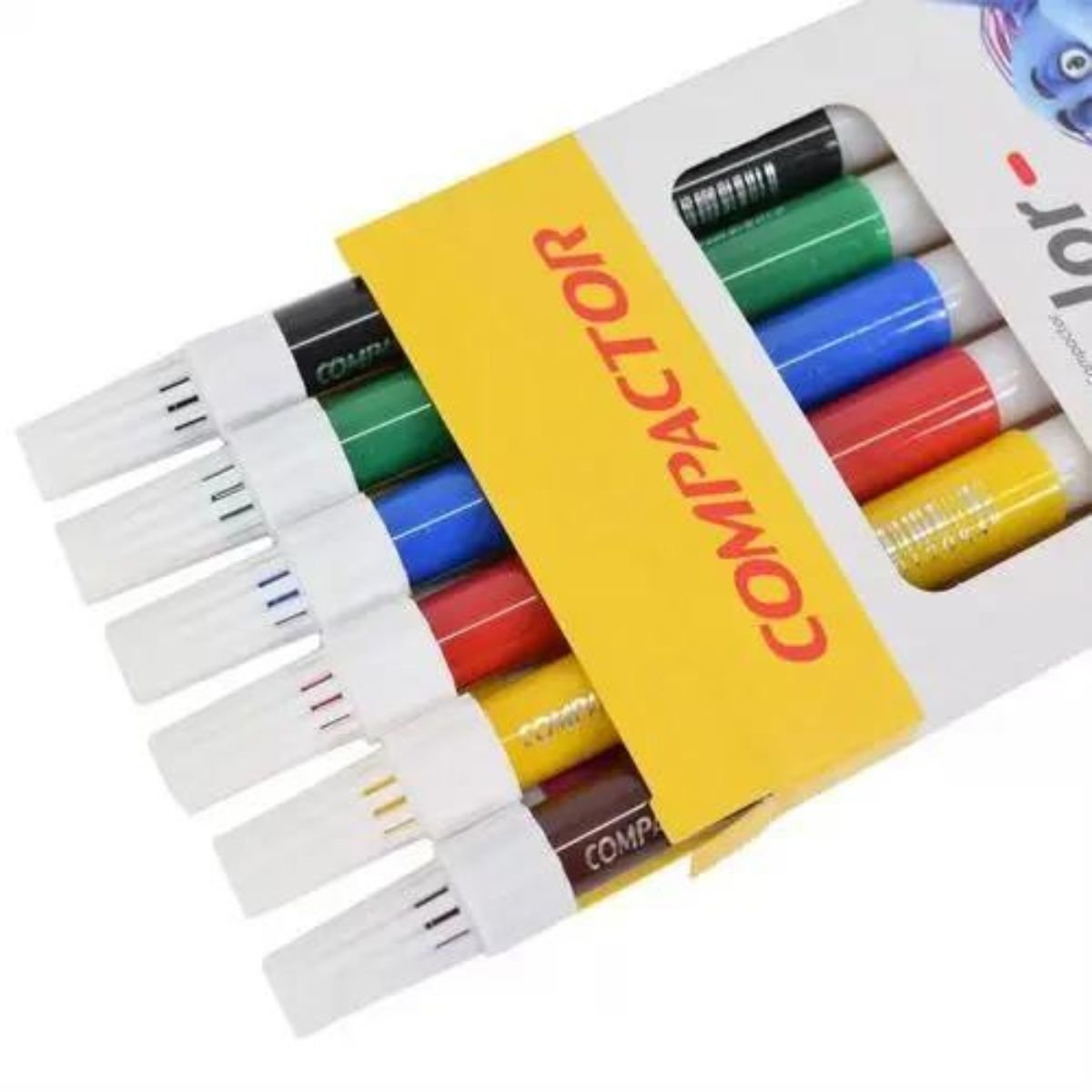 PINCEL MARCADOR ARTISTICO JUMBO COLOR 6 CORES - COMPACTOR - Image 7