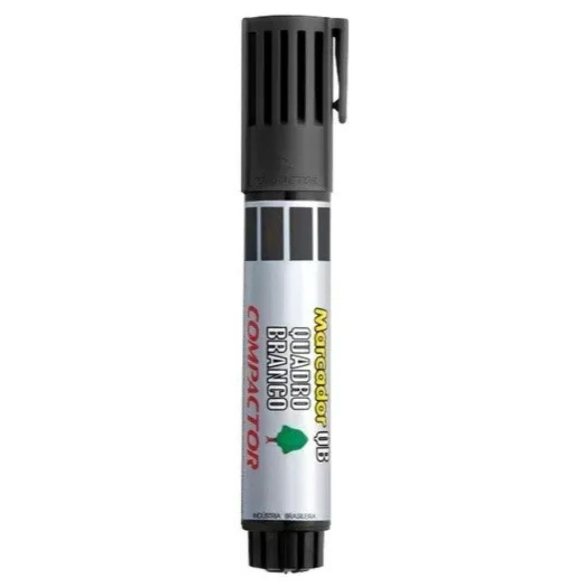 PINCEL MARCADOR PARA QUADRO BRANCO QB RECARREGAVEL PRETO - COMPACTOR - Image 5