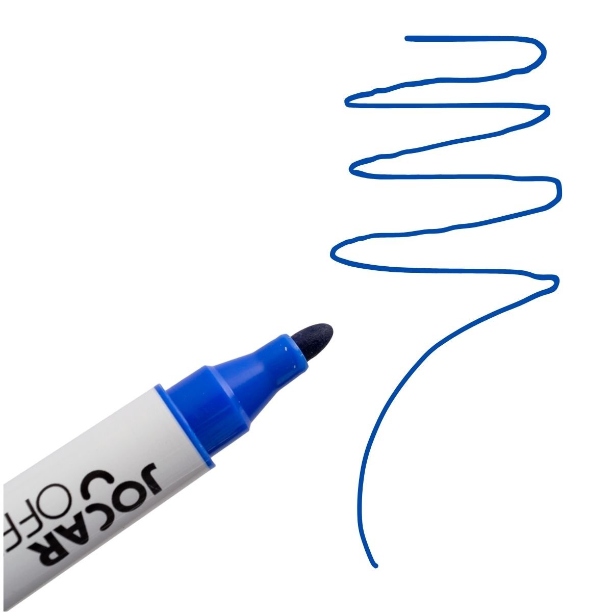 MARCADOR PINCEL PARA QUADRO BRANCO COR AZUL PONTA REDONDA - LEONORA - Image 5