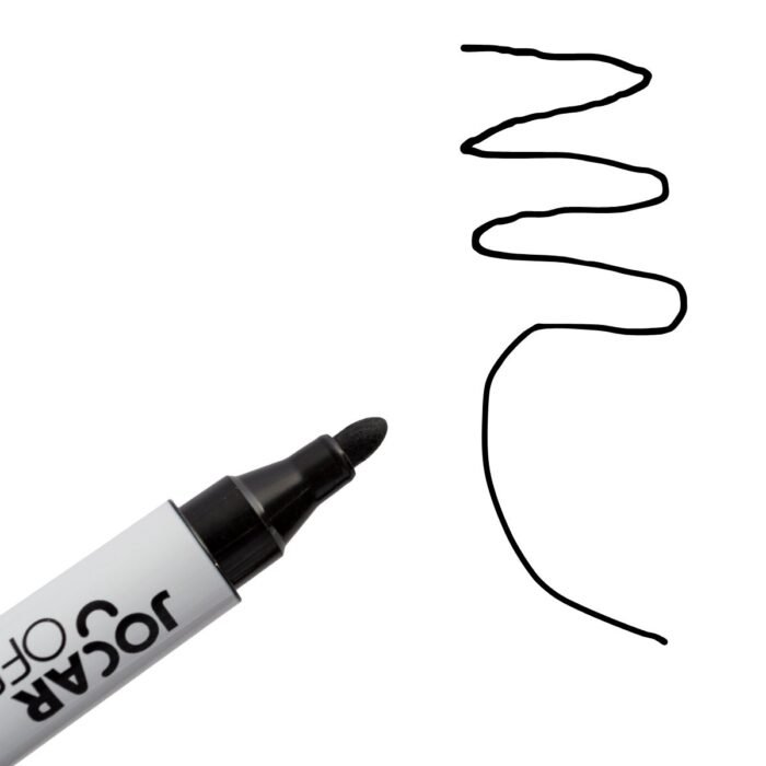 MARCADOR PINCEL PARA QUADRO BRANCO COR PRETO PONTA REDONDA - LEONORA - Image 5