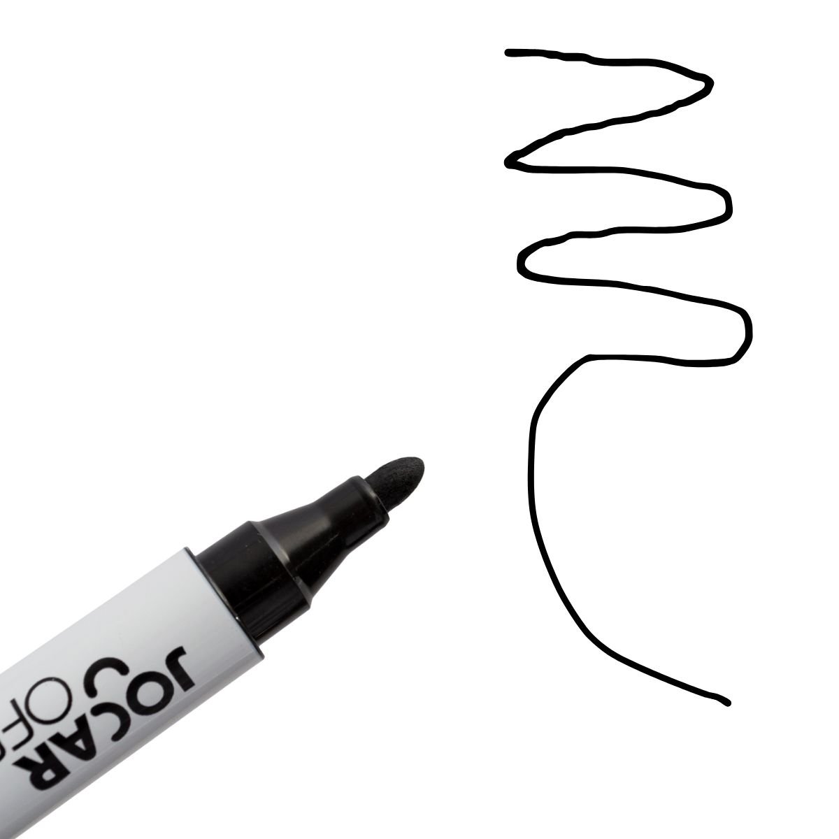 MARCADOR PINCEL PARA QUADRO BRANCO COR PRETO PONTA REDONDA - LEONORA - Image 5