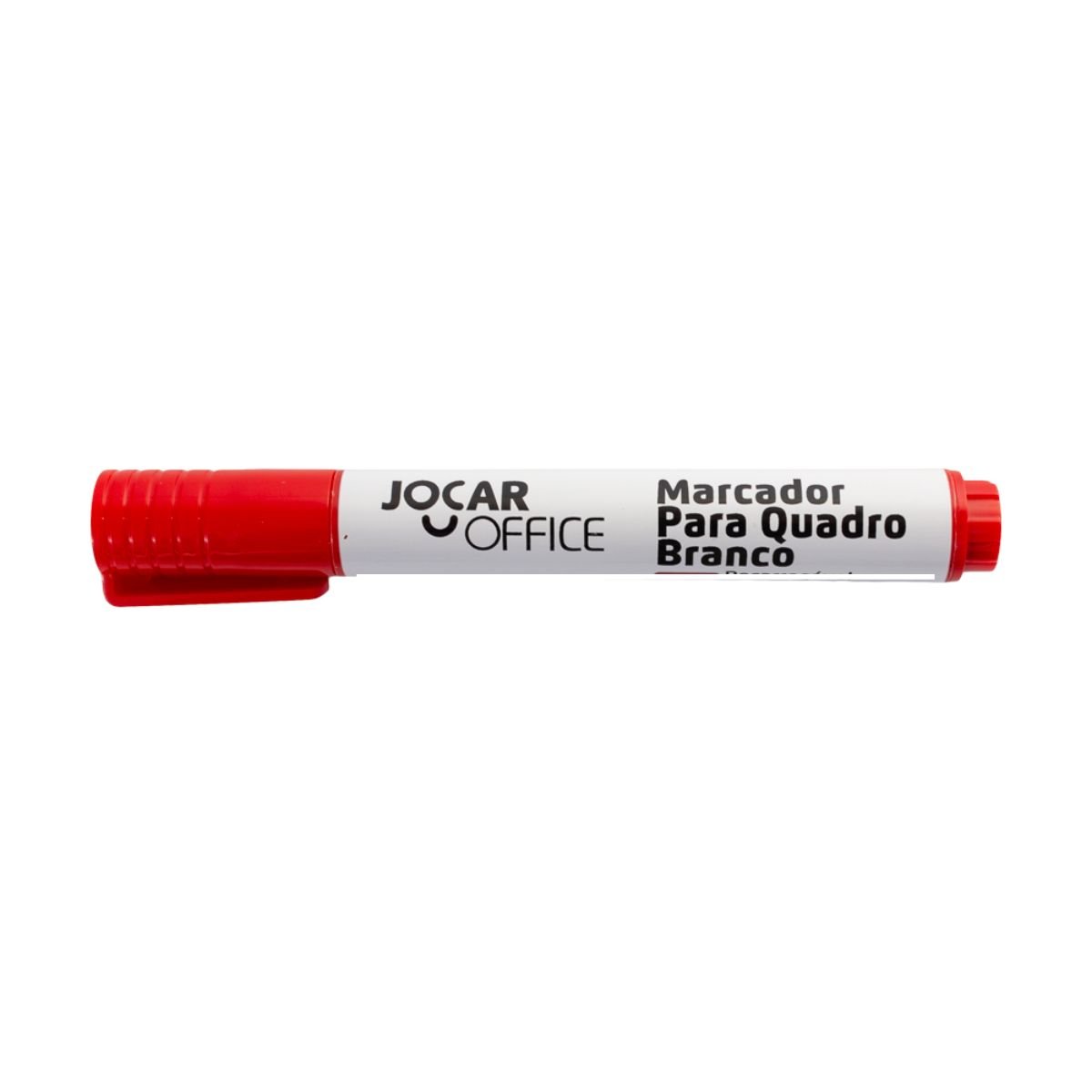 MARCADOR PINCEL PARA QUADRO BRANCO COR VERMELHO PONTA REDONDA - LEONORA