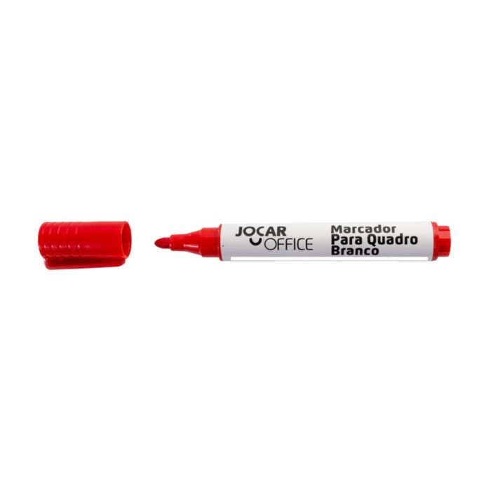 MARCADOR PINCEL PARA QUADRO BRANCO COR VERMELHO PONTA REDONDA - LEONORA - Image 2