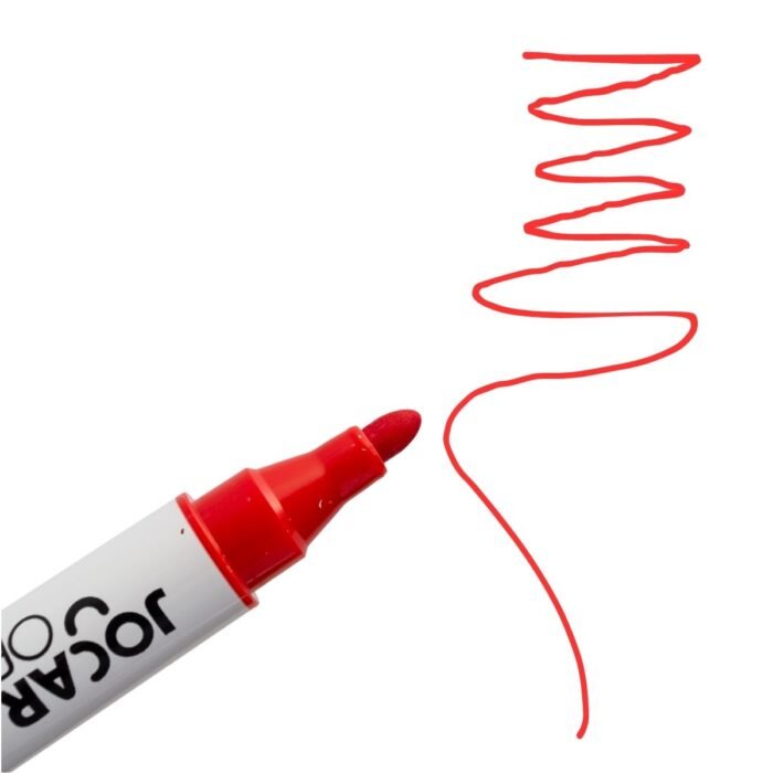 MARCADOR PINCEL PARA QUADRO BRANCO COR VERMELHO PONTA REDONDA - LEONORA - Image 5