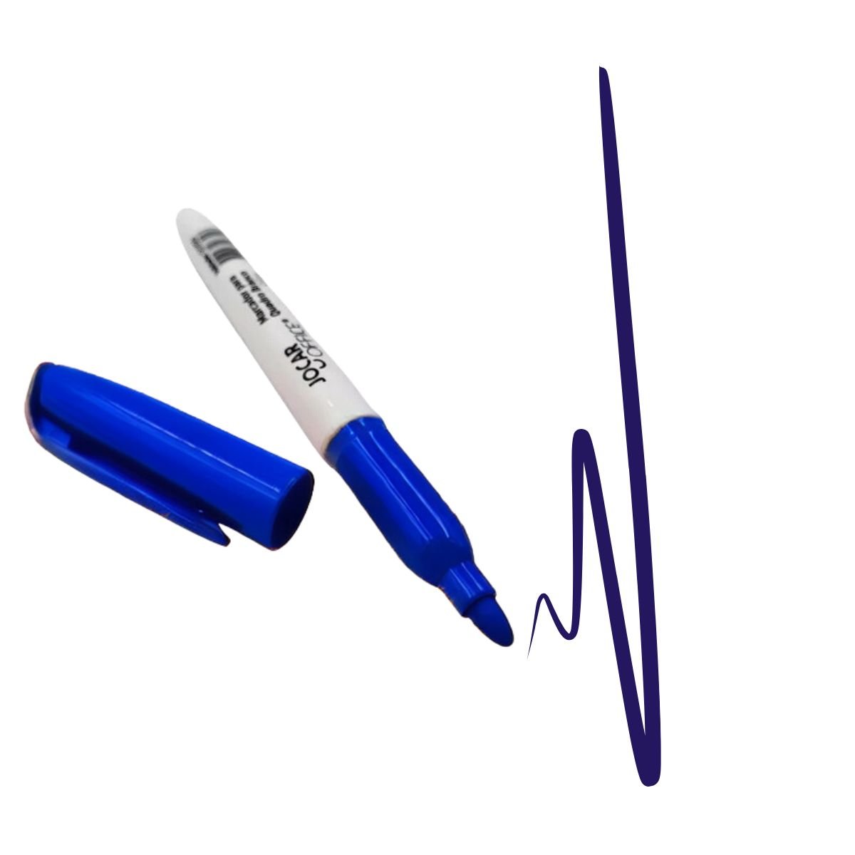 MARCADOR PINCEL PARA QUADRO BRANCO SLIM COR AZUL 1 UNIDADE - LEONORA - Image 2