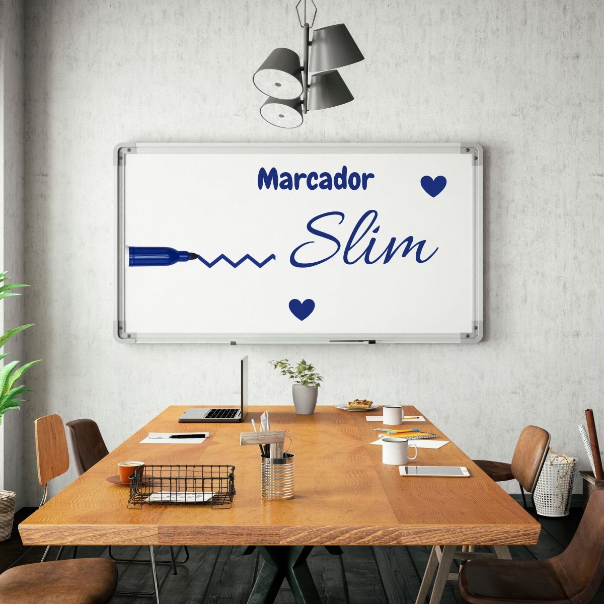 MARCADOR PINCEL PARA QUADRO BRANCO SLIM COR AZUL 1 UNIDADE - LEONORA - Image 3