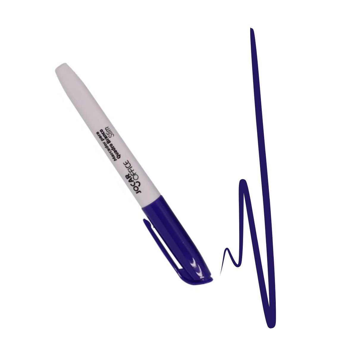 MARCADOR PINCEL PARA QUADRO BRANCO SLIM COR AZUL 1 UNIDADE - LEONORA - Image 6