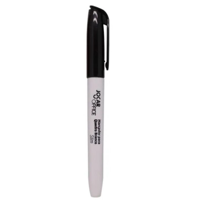 MARCADOR PINCEL PARA QUADRO BRANCO SLIM COR PRETO 1 UNIDADE - LEONORA