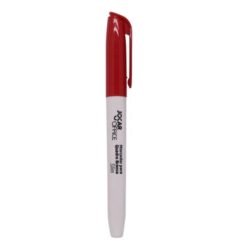 MARCADOR PINCEL PARA QUADRO BRANCO SLIM COR VERMELHO 1 UNIDADE - LEONORA