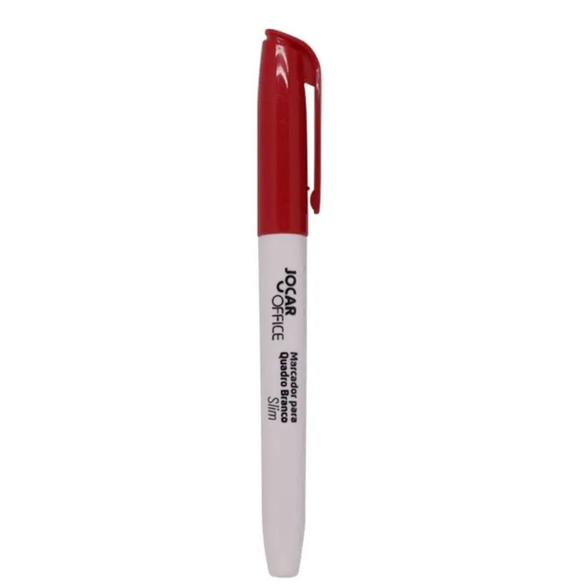 MARCADOR PINCEL PARA QUADRO BRANCO SLIM COR VERMELHO 1 UNIDADE - LEONORA