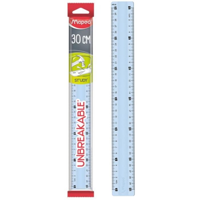 REGUA INQUEBRAVEL STUDY UNBREAKABLE 30CM - MAPED - Image 6