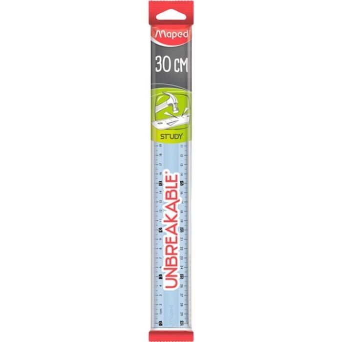 REGUA INQUEBRAVEL STUDY UNBREAKABLE 30CM - MAPED - Image 3
