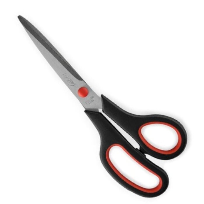 TESOURA DE AÇO INOX 21CM CABO EMBORRACHADO BLISTER COM 1 UNIDADE - BRW - Image 5