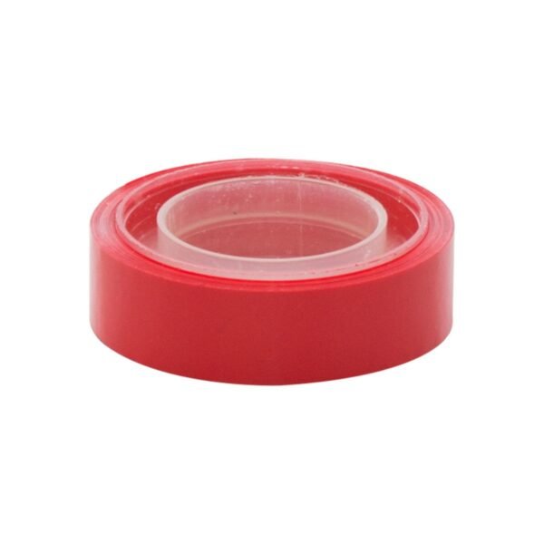 FITA ADESIVA COLORIDA ESCOLAR VERMELHO 12X10M KIT 10 UNIDADES - FIT PEL - Imagem 2